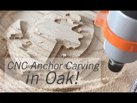 carving white oak on cnc